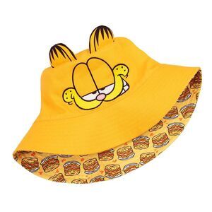 Garfield Unisex Adult Lasagne Bucket Hat / Orange